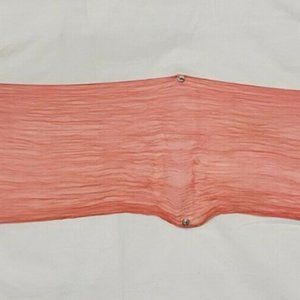 VINTAGE SALMON SHEER LADIES SCARF